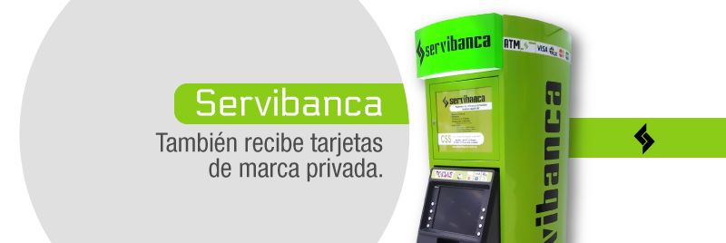 Tarjetas de marca privada en Servibanca