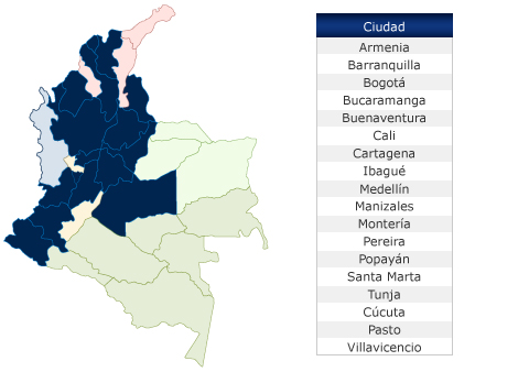 Oficinas Colombia
