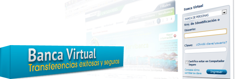 Transferencias exitosas y seguras en nuestra Banca Virtual Transferencias exitosas y seguras en nuestra Banca Virtual