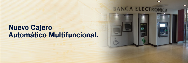 Nuevo Cajero Automático Multifuncional Nuevo Cajero Automático Multifuncional