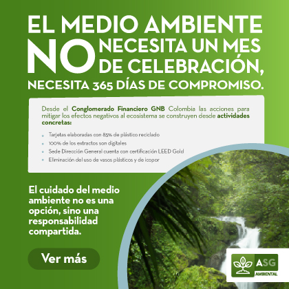 EL MEDIO AMBIENTE NO NECESITA UN MES DE CELEBRACIÓN, NECESITA 365 DÍAS DE COMPROMISO.