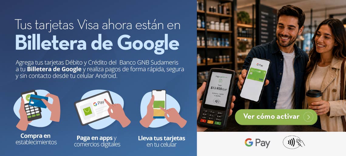Tus tarjetas Visa ahora están en Billetera de Google