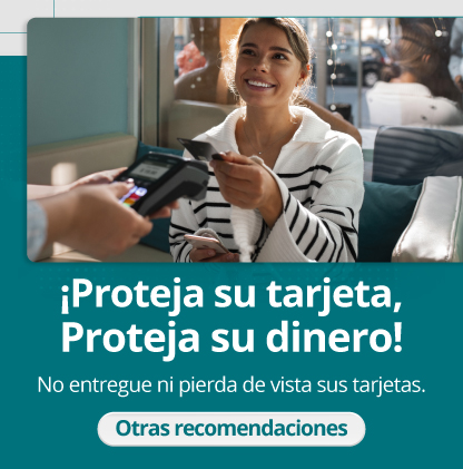 ¡Proteja su tarjeta, Proteja su dinero!