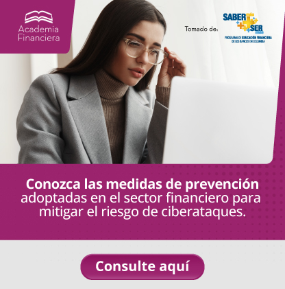 Conozca las medidas de prevención adoptadas en el sector financiero para mitigar el riesgo de ciberataques.