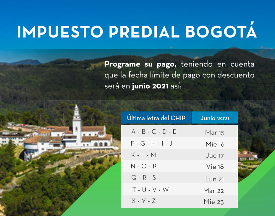 IMPUESTO PREDIAL BOGOTÁ