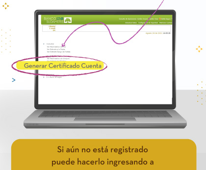 Generar Certificado Cuenta