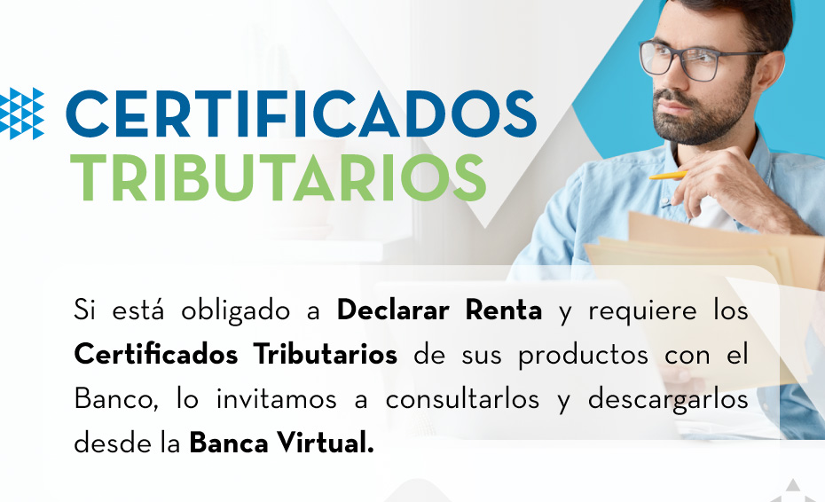 CERTIFICADOS TRIBUTARIOS