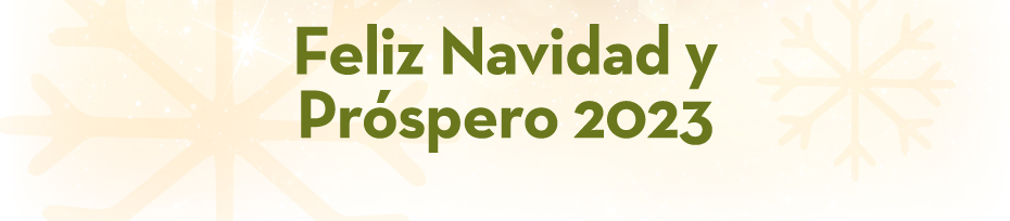 Feliz Navidad y Próspero 2023