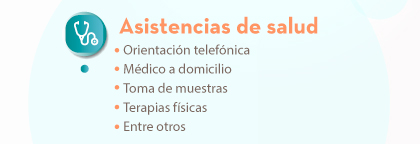 Asistencias de salud.