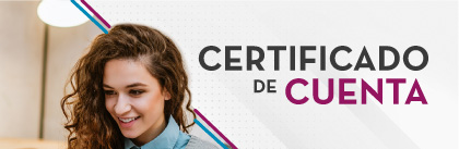 certificado de cuenta