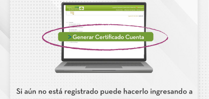 Si aún no está registrado puede hacerlo ingresando a