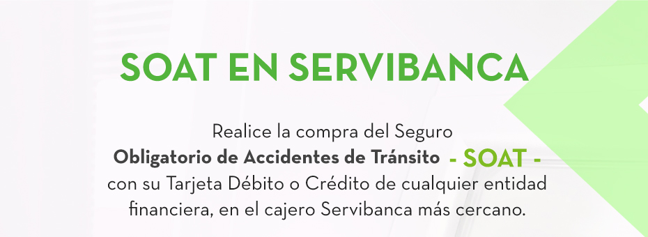SOAT EN SERVIBANCA
