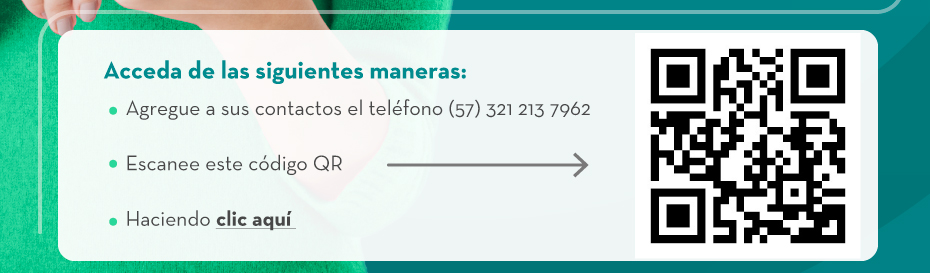 Acceda de las siguientes maneras: