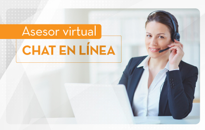 Asesor virtual CHAT EN LÍNEA