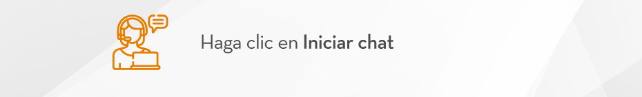 Haga clic en Iniciar chat
